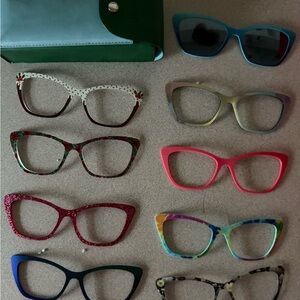 PAIR EYEWEAR TOPPERS (WANDA COLLECTION) Colorful Eyeglass Frames Collection